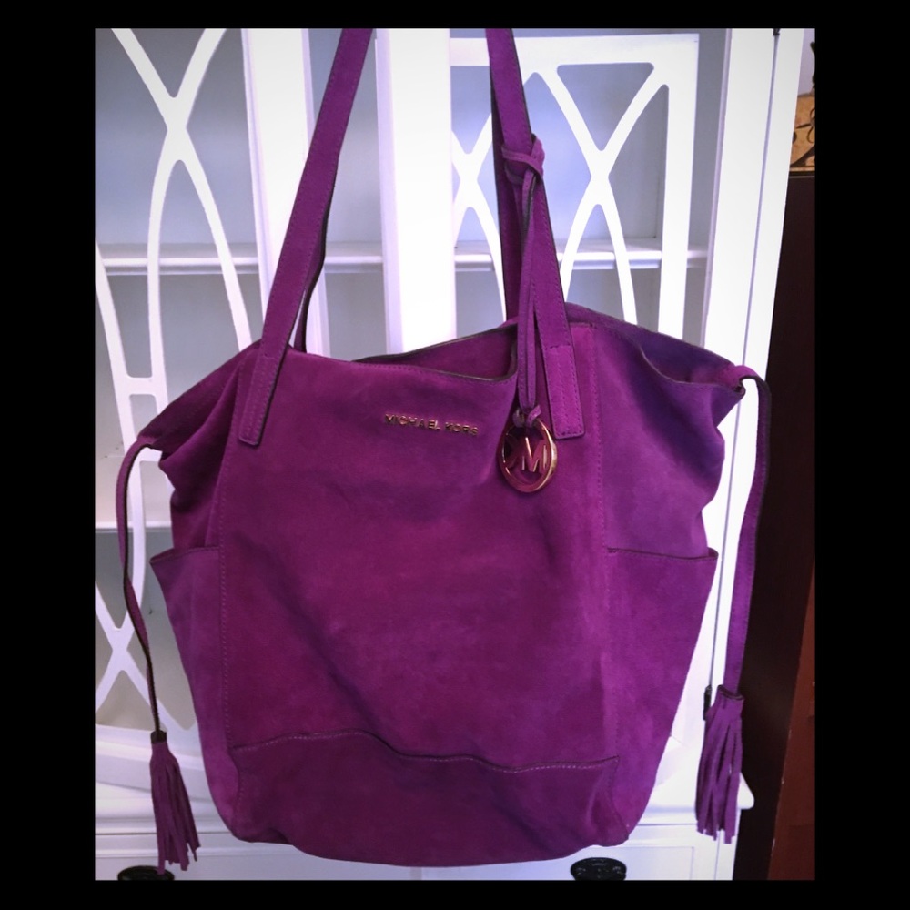 Michael Kors Suede handbag